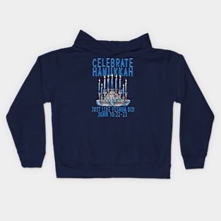 Hanukkah John 10 Kids Hoodie